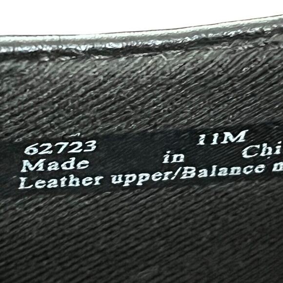 Clarks Womens Ingalls Bendables Geneva Black Leather Chunky Heel Clogs Shoes 11 - Picture 16 of 16